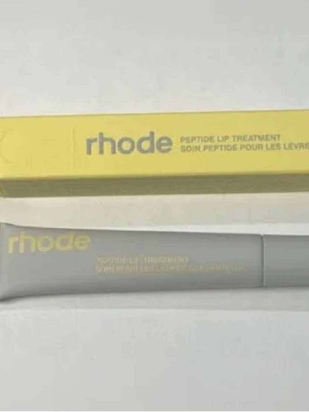 RHODE Lip Treatment Tube with Yellow Box